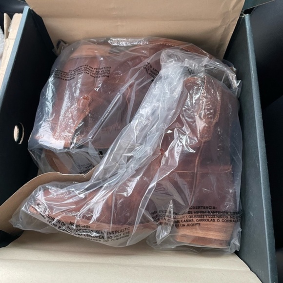 NWT TECOVAS The Penny - Womens in scotch goat color Size 12 DISCONTINUED  RARE - Picture 6 of 7